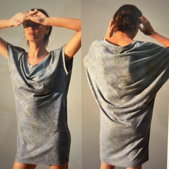 Anthropologie Saturday Sunday Blue Zelda Tunic Dress XS - Picture 9 of 9